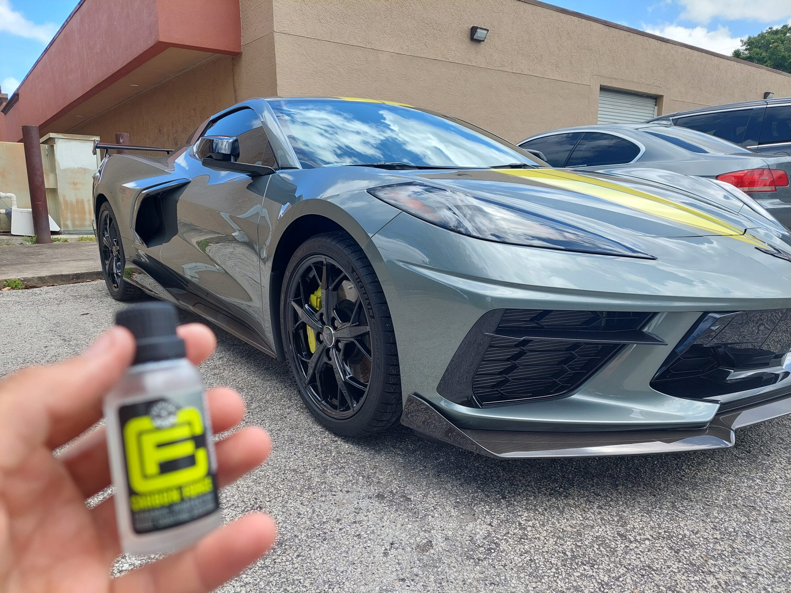Corvette C8.R Edition Paint Correction & Ceramic Coating in Orlando, FL