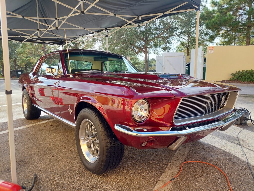 Ceramic Coating Orlando mustang paint correction
