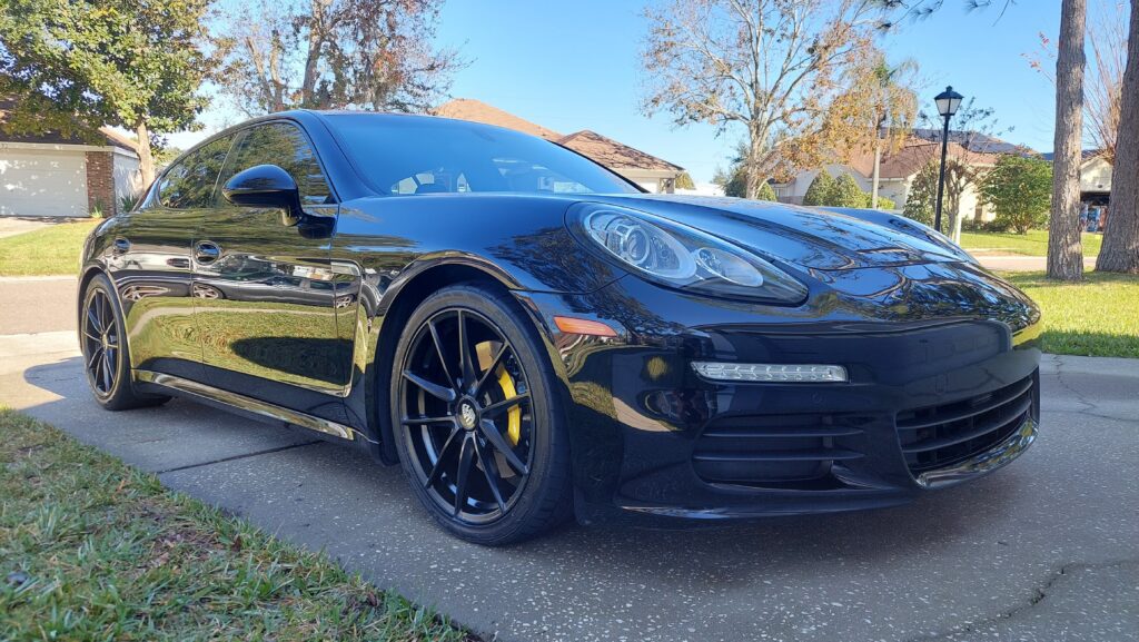 Ceramic Coating Orlando Porsche after paint correction