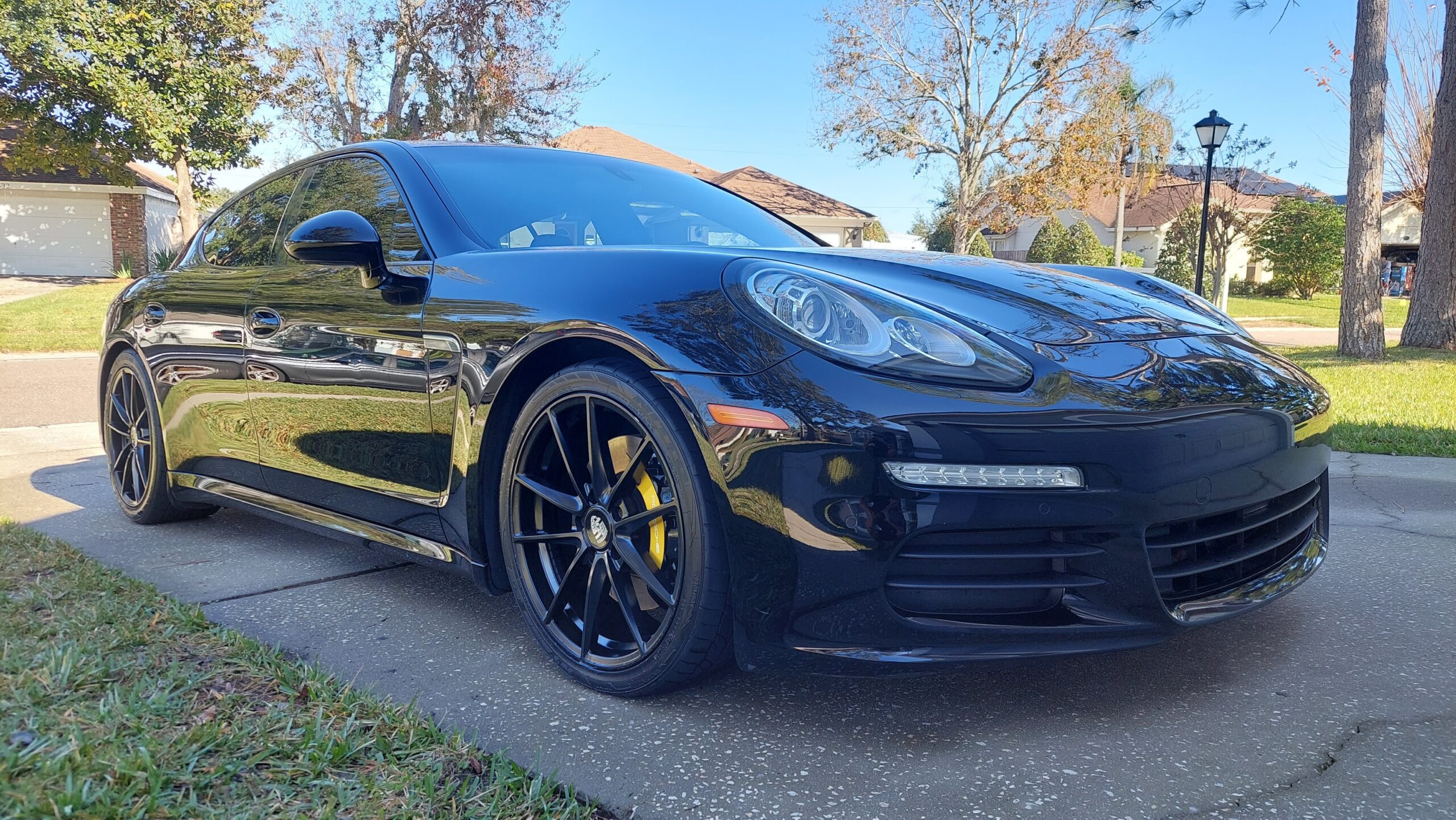 Porsche after paint correction