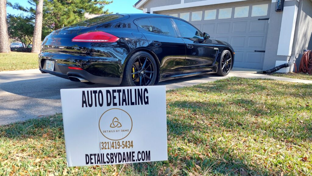 Ceramic Coating Orlando Porsche car detailing near me
