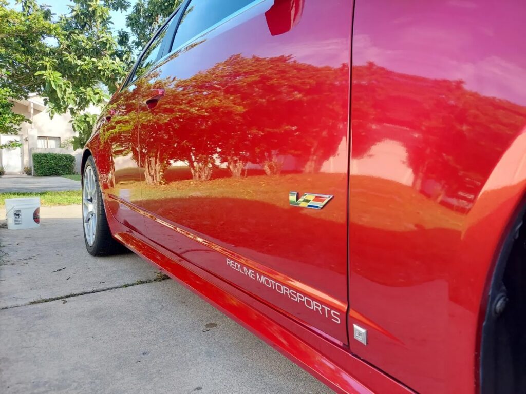 Ceramic Coating Orlando Cadillac cts-v after paint correction in Orlando, fl